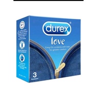 DUREX LOVE KONDOM ISI 3 PCS / KONTRASEPSI
