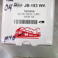 TOYOTA ALTIS Front Brake Pad "03-07 LIMO VIOS 03 (JB-183WK)