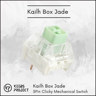Kailh Box Jade Clicky Mechanical Switch | Blue Switch | Dust proof Stem for Mechanical Keyboard