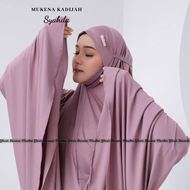 Mukena dewasa jersey premium syari malaysia dagu penutup jumbo polos orginal mukena malaysia dagu
