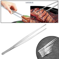 NARCISSUS13A0E Barbecue Tongs Stainless Steel BBQ Restaurant Beef Clip