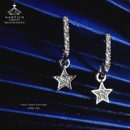 💎👩🏻‍⚕️ [เครื่องประดับ | ปลอดภัย] ต่างหู สร้อยคอ คนแพ้ง่าย : Fairy Stars (FME-03  FMN-03) Nantich Jew