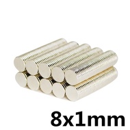 (KB) MAGNET NEODYMIUM 1X8MM 8X1MM 1MMX8MM N52