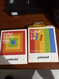 【SX-70sold out 只淨I type】Polaroid Color SX-70 Film + i-Type Film（只開包裝） 即影即有菲林 $80/盒（買錯型號讓貨）