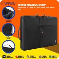 WIWU Sleeve Macbook Pro 16 Laptop Cover 16.2 Double Layer Softcase