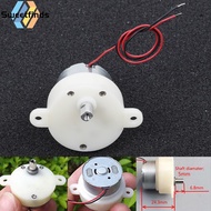 【SWTF】Small DC Gear Motor 3-9V Mini Worm Gear Motor Slow Low Speed 9-32RPM DIY 50mA