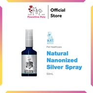 Dr Pets Natural Nano Silver Spray 50ml | Ubat Kurap | Skin Infections Itchy Skin Wound Kulit Kucing 