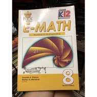 E-MATH 8 (BOOKSALE) revised edition