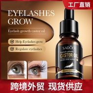 Hot Sale#Full EnglishSADOEREyelash Castor Oil Eye Eyelashes Thick Student Female Eyelashe Essence Fo