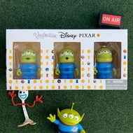 迪士尼 Vinylmation 三眼怪 搞怪表情 三隻組 玩具總動員 Disney Toystory 三眼怪 公仔