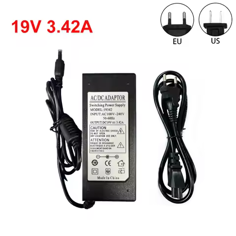 Power Adapter 19V 3.42A DC 5.5*2.5mm AC Supply Charger for JBL Xtreme Xtreme 2 JBL Boombox Portable 