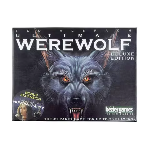 Bezier Games | One Night Ultimate Werewolf | Board Game | Ages 14+ | 3-10 Players | 10 Minutes Playi