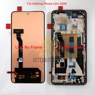 6.55 ของแท้สำหรับ Nothing Phone (1) A063 LCD /CMF โทรศัพท์1กรอบหน้าจอ + สัมผัสสำหรับ Nothing Phone 2