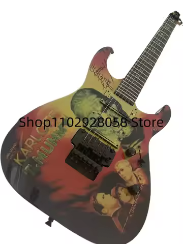 25-35 days Delivey)ESP Custom Shop KH-2 Ouija Kirk Hammett Cynthia Electric Guitar A011