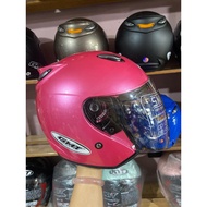 ORIGINAL GMT SOLID HELMET GMT SOLID PINK HALF FACE HELMET/