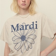 [ from South Korea ] Mardi Mercredi Flower Mardi T-shirts [ 7 colors ]