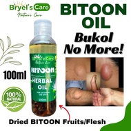 100ml ORIGINAL  PURE BITOON HERBAL OIL WITH FRUIT/FLESH/PANTUNAW NG BUKOL
