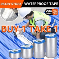 Aluminum Foil Butyl Waterproof Tape For Roof Leak Roof Sealant Wall Crack Tape