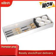 Allinit Long Drawer Divider Organizer  Sturdy Maximize Space Kitchen for Cutlery