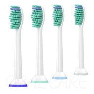 ZZOOI 4PCS Electric Toothbrush Heads HX6014 For PHILIPS  Brush Head HX6013 HX6930 HX6730 HX6530 HX9023 HX9342 Sonicare R710 RS910