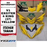 YAMAHA Y15 Y15ZR V1/V2 EXCITER 4 KING (37) YELLOW STICKER TANAM/AIRBRUSH