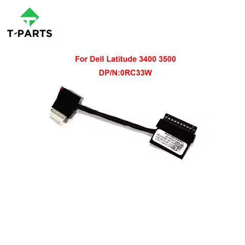 Original New 0RC33W RC33W For Dell Latitude 3400 3500 E3400 E3500 Battery Connector Cable Wire Line