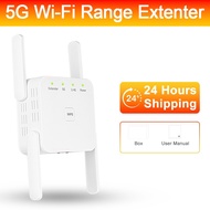 New 5G WiFi Repeater Wifi Amplifier Signal Wifi Extender Network Wifi Booster 1200Mbps 5 Ghz Long Range Wireless Wi-fi Repeater LYQ3825 Routers