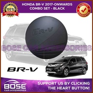 ◸  ◡ Honda BR-V / Brv Garnish Cover Set Black Chrome 2017 - 2022 / Honda BRV Accessories Parts Comb