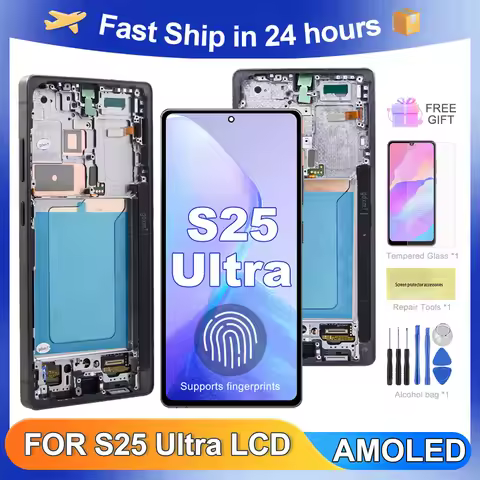 AMOLED S25 Ultra 6.78''For Samsung S25U S938B S938U S938N S938W S938E LCD Display Touch Screen Digit
