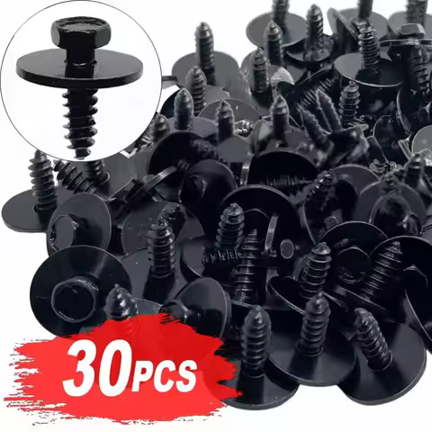 Engine Guard Plate Screw for BMW Self-tapping Screw Engine Shield Bumper Metal Nut Screw Washers Cli