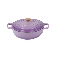 28cm Enameled Cast Iron Dutch Oven, Shallow Braising Pan & Casserole for All Stovetops