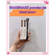 WAKEMAKE Powder jet dual brow (brow pencial+brow spnge)