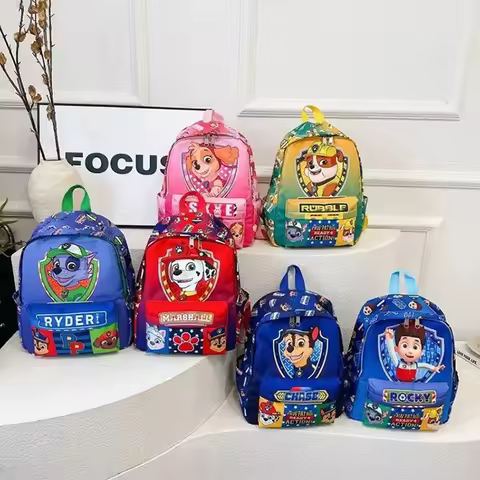 PAW Patrol Children School Bag Original Cute Dogs Fashion Boy Girl Backpack Kids Kindergarten Backpa