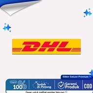 DHL Racing Sponsor Sticker 10 cm Long Motorcycle Sticker 1pcs