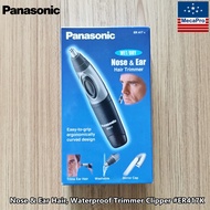 Panasonic® Nose &amp; Ear Hair, Waterproof Trimmer Clipper #ER417K พานาโซนิค เครื่องตัดแต่งขนจมูก ขนหู และขนบนใบหน้า