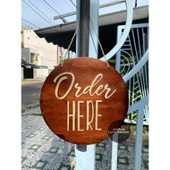 HCM HCM HCM | HERE HANGING WOODEN TABLE - LUXI DECOR HCM