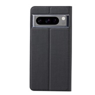 Vili Luxury PU Leather Casing Google Pixel 8 Pro Magnetic Flip Cover Pixel8 Fashion Simple Case Card