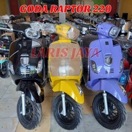 Motor listrik vespa goda 220 golden raptor SEPEDA MOTOR LISTRIK VESPA