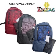 ZIGZAG 8036 Series Backpack (New 2024) or Beg Sekolah Jenama ZIGZAG Terbaru 2024 ORIGINAL