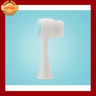 Korea facial cleansing massage brush with 2 heads 3D silicon spikes-Vip 668