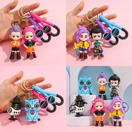 Kpop Demon Hunter Keychains Kpop Huntrix Hanging Keyring Backpack Decoration Pendant Accessories Toy