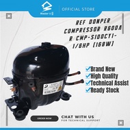 REFRIGERATOR DONPER COMPRESSOR R600A - 1/6HP (168W)-R CMP-S100CY1