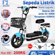 PROMO IDUL FITRI! DL Dewasa Sepeda Motor Listrik Sepeda Listrik Dengan