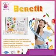 PEPTIDE S Fiber Detox Drink Constipation Bloating Supplement Fiber Health Fat Loss