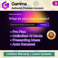 GAMMA.APP GAMMA AI Presentation Slides Premium | Full Warranty ⚡ Premium Account ⚡ Autorenewal