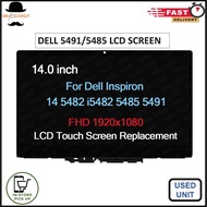 14" FHD LED LCD Screen for Dell Latitude 5491 IPS FHD 1920x1080 Display