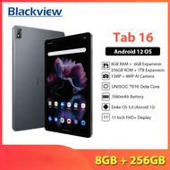 Blackview Tab 16 Tablet 8GB+256GB 11'' FHD+ 2K Display Pad Android 12 T616 Widevine L1 7680mAh 13MP Camera Dual 4G Tablets PC