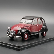 Ixo 1: 24 Citroen 2CV6 Charleston 1982 Citroen Alloy Car Model Metal Toy Out of Print Model
