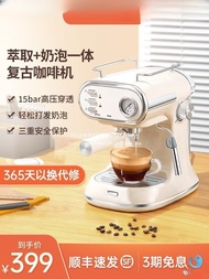 เครื่องทำฟองไอน้ำเข้มข้นแบบ Zhongyanling2เครื่องทำกาแฟในบ้าน Zuom /Zuo Zuo Mo เครื่องชงกาแฟกึ่งอัตโนมัติเชิงพาณิชย์ขนาดเล็ก