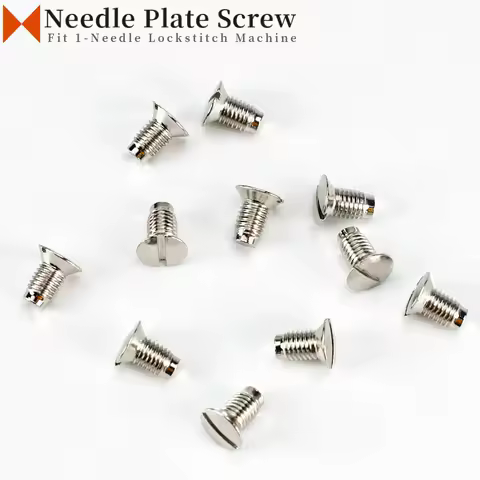 Needle Plate Screw Fit JUKI DDL-5550, 8500, 8700, Brother S7200, DB2-C101, T8750, T8420B, T8450B, DT